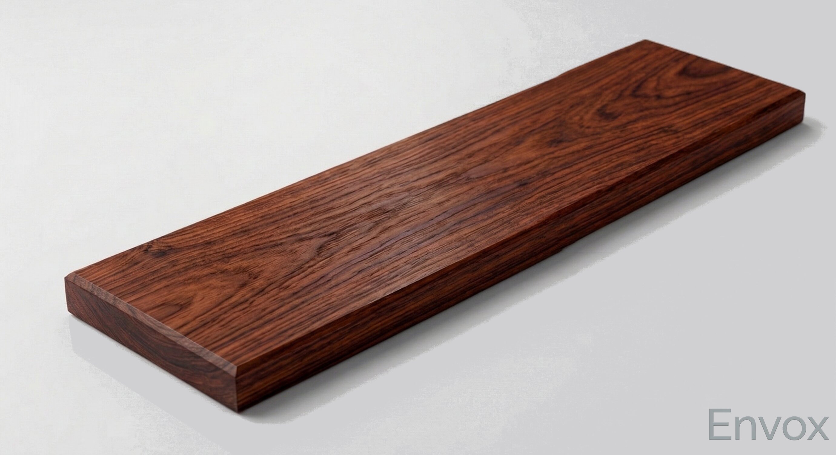 Holz in Farbe Mahagoni – rostbraun